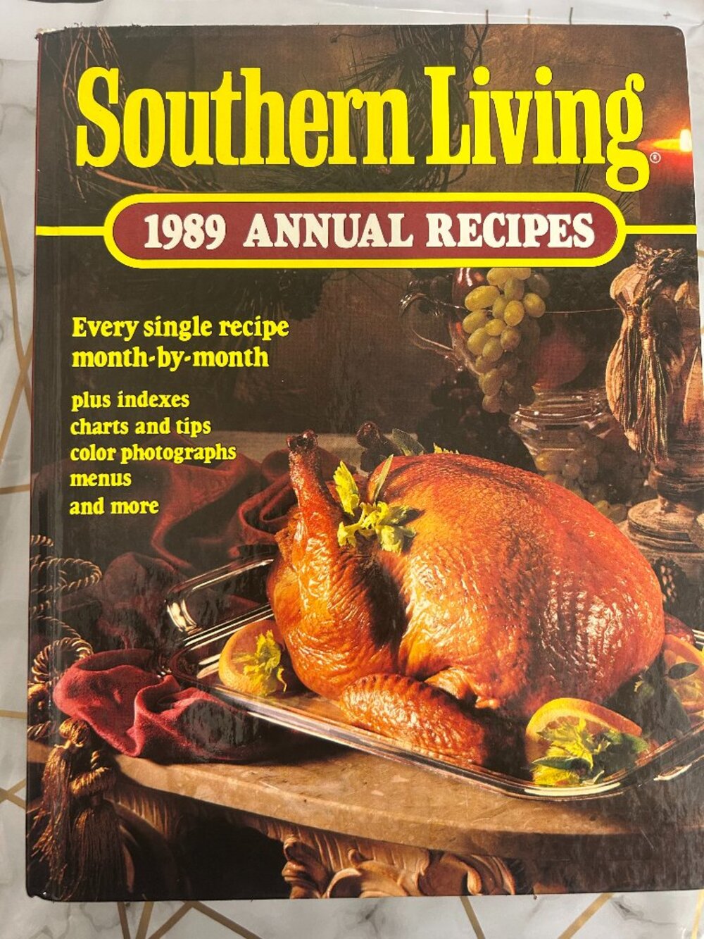 Southern Living 1989 Annual Recipe Cookbook